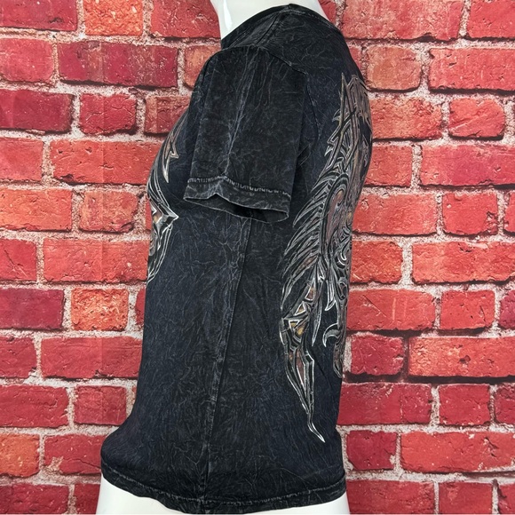 Affliction Men's Short Sleeve Graphic T-shirt - Size: Small -NWT - Picture 5 of 11